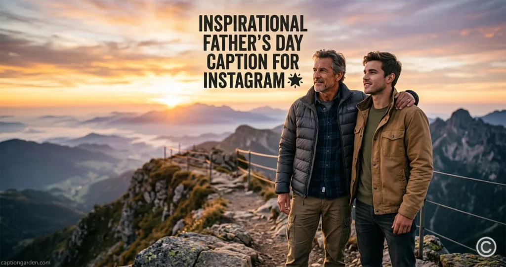 Inspirational Father's Day Caption for Instagram 