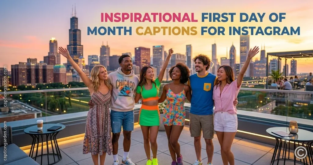Inspirational First Day of Month Captions for Instagram 