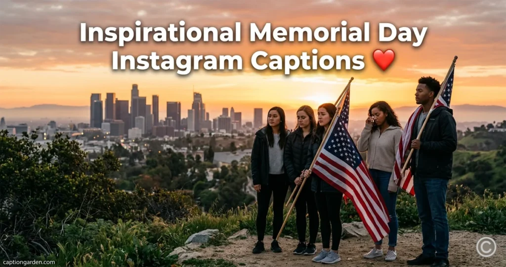 Inspirational Memorial Day Instagram Captions