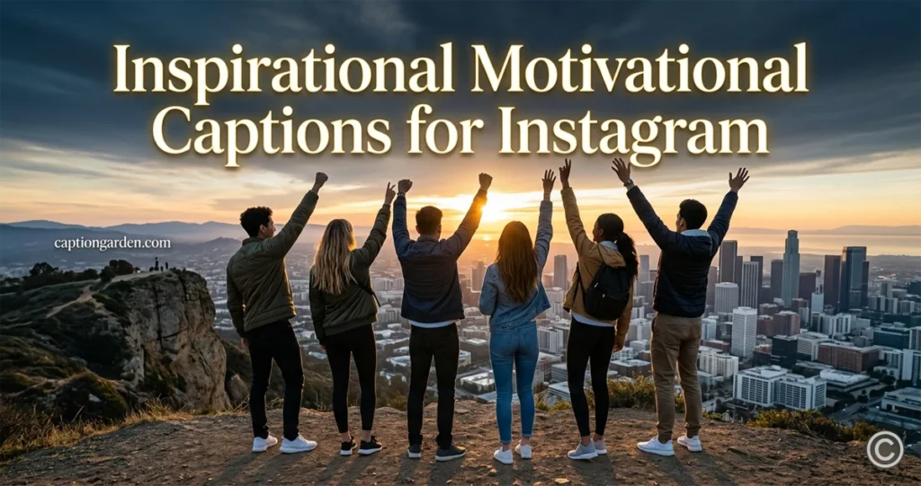 Inspirational Motivational Captions for Instagram