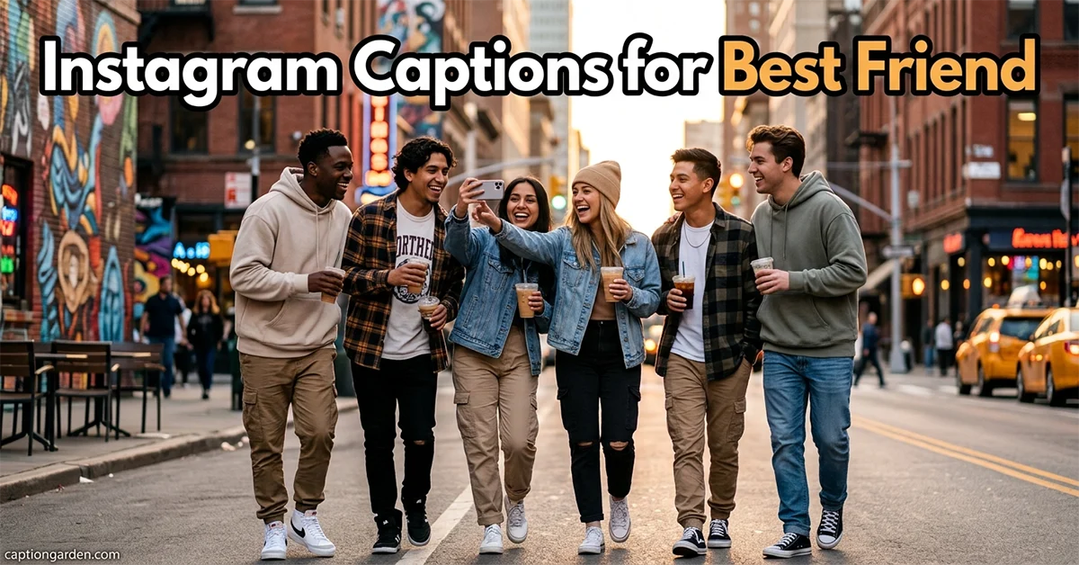 Instagram Captions for Best Friend