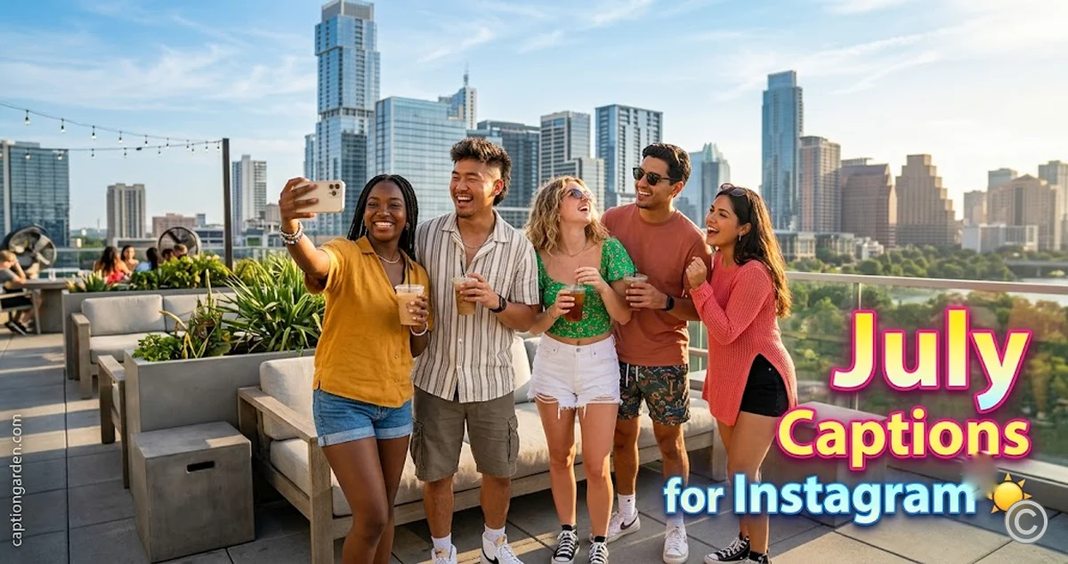 July Captions for Instagram