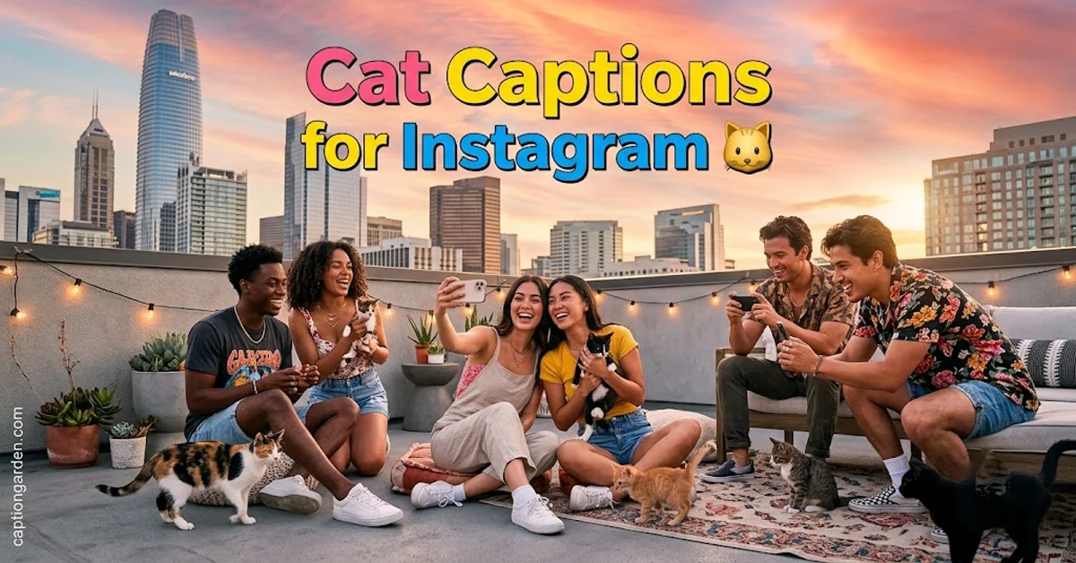 Cat Captions for Instagram