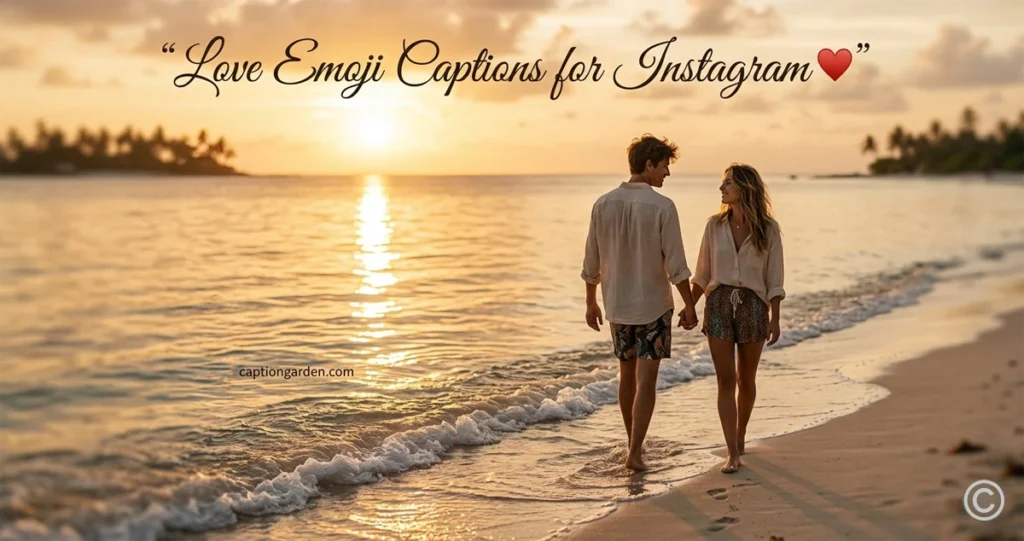Love Emoji Captions for Instagram