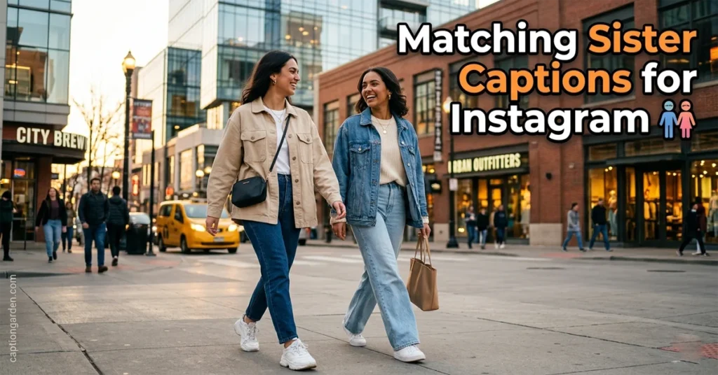 Matching Sister Captions for Instagram