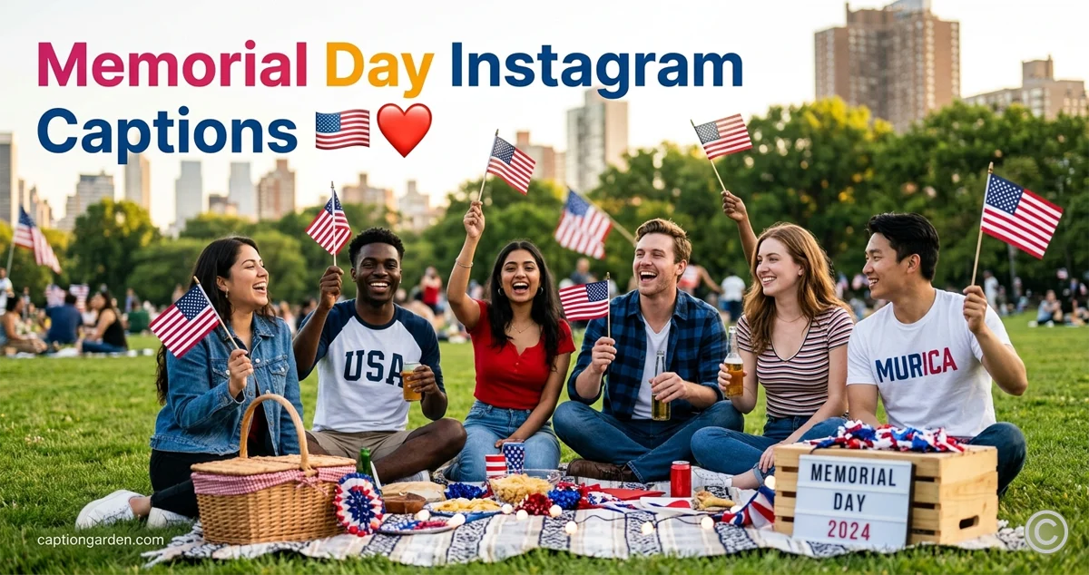 Memorial Day Instagram Captions