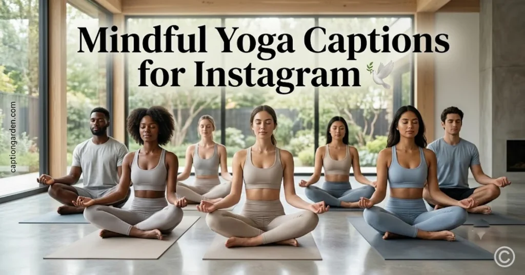 Mindful Yoga Captions for Instagram