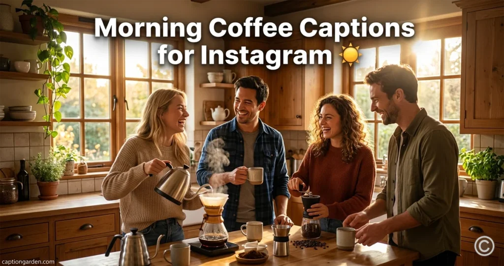 Morning Coffee Captions for Instagram