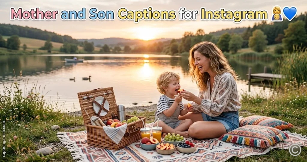 Mother and Son Captions for Instagram