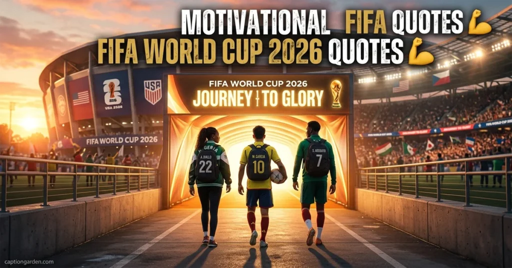 Motivational FIFA World Cup 2026 Quotes