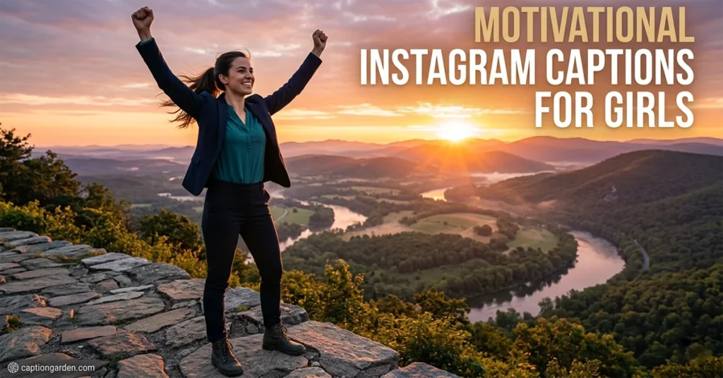 Motivational Instagram Captions for Girls