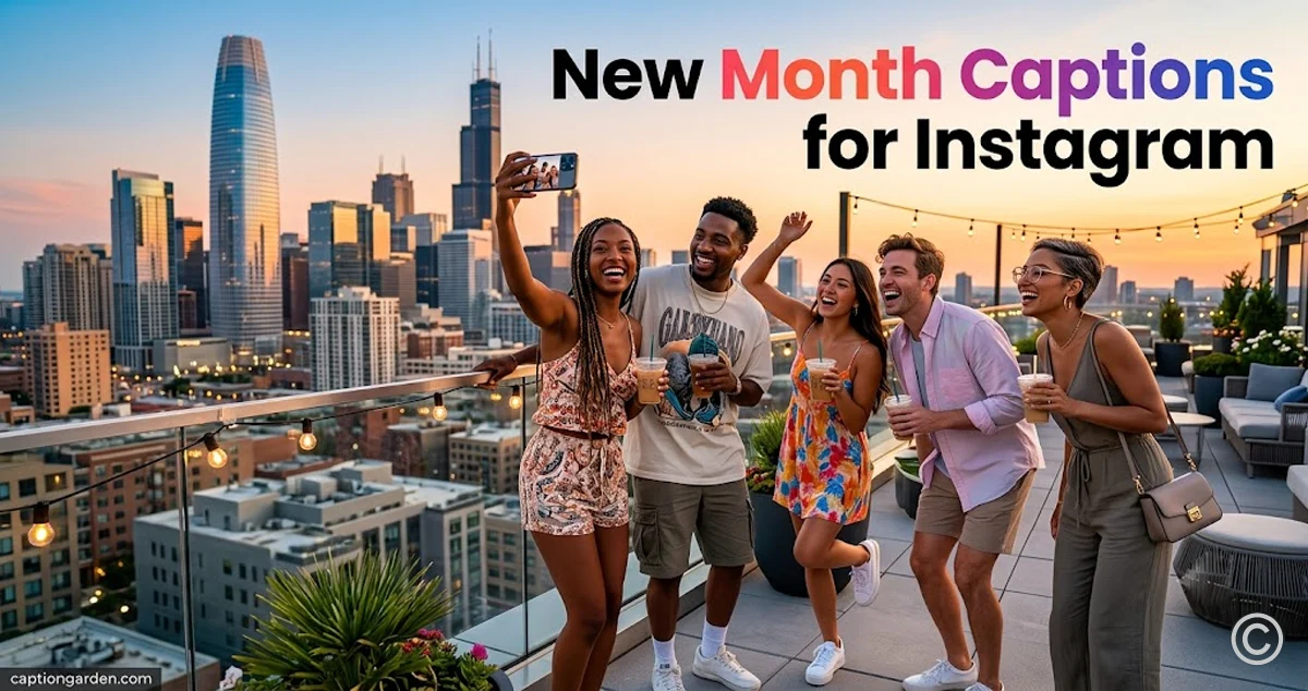 New Month Captions for Instagram