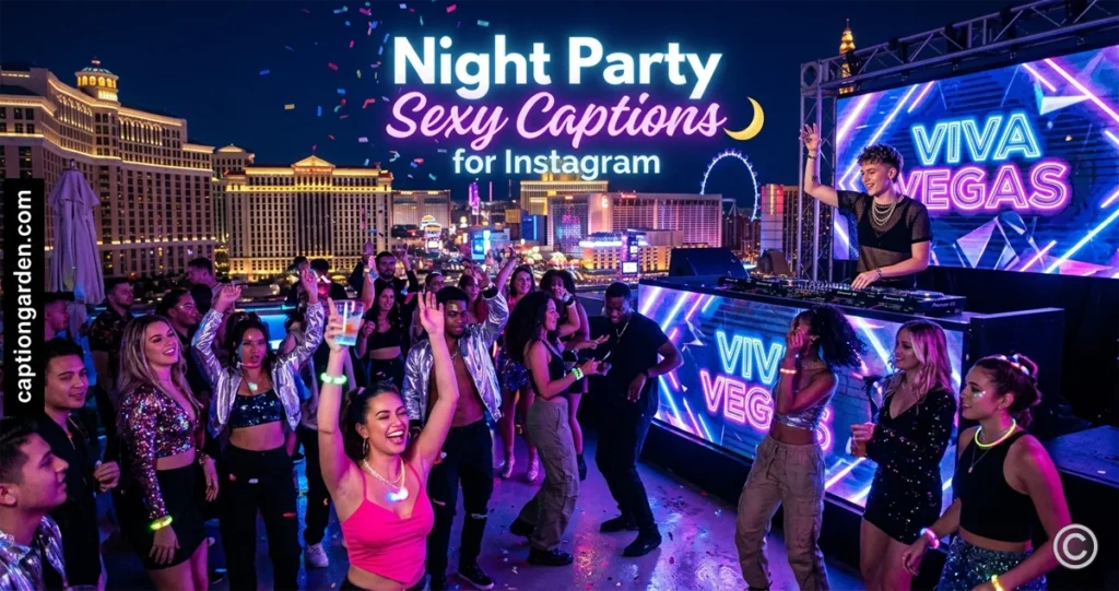 Night Party Sexy Captions for Instagram 