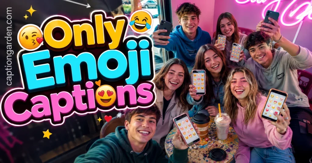 Only Emoji Captions 