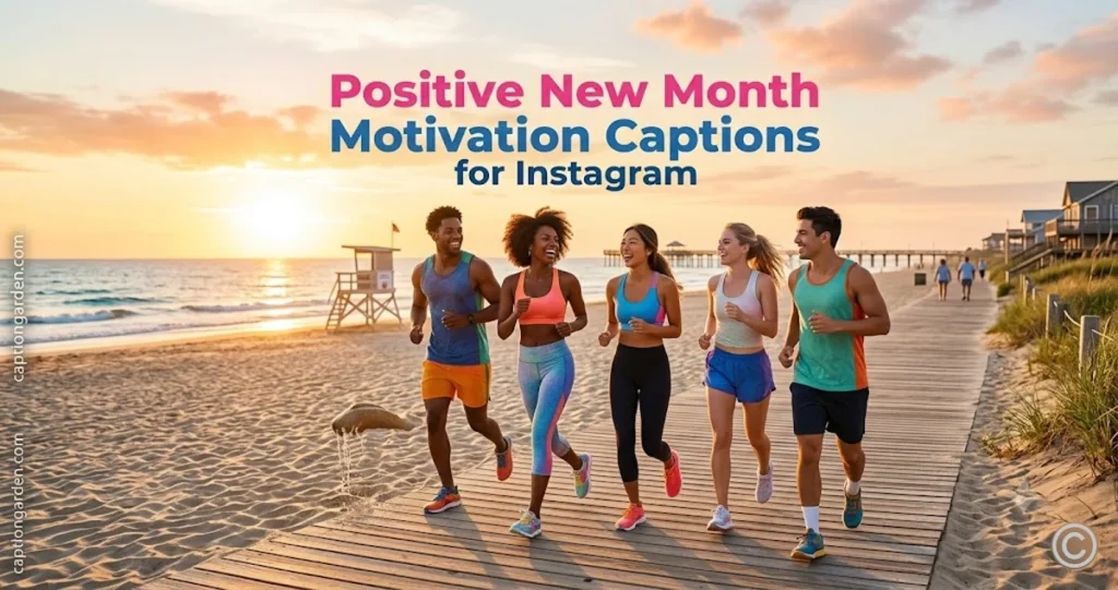 Positive New Month Motivation Captions for Instagram 