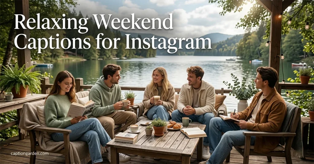 Relaxing Weekend Captions for Instagram
