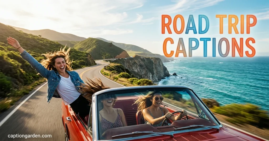 Road Trip Captions