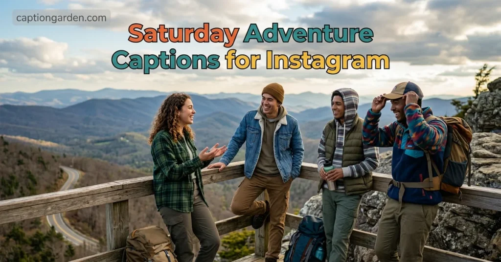 Saturday Adventure Captions for Instagram