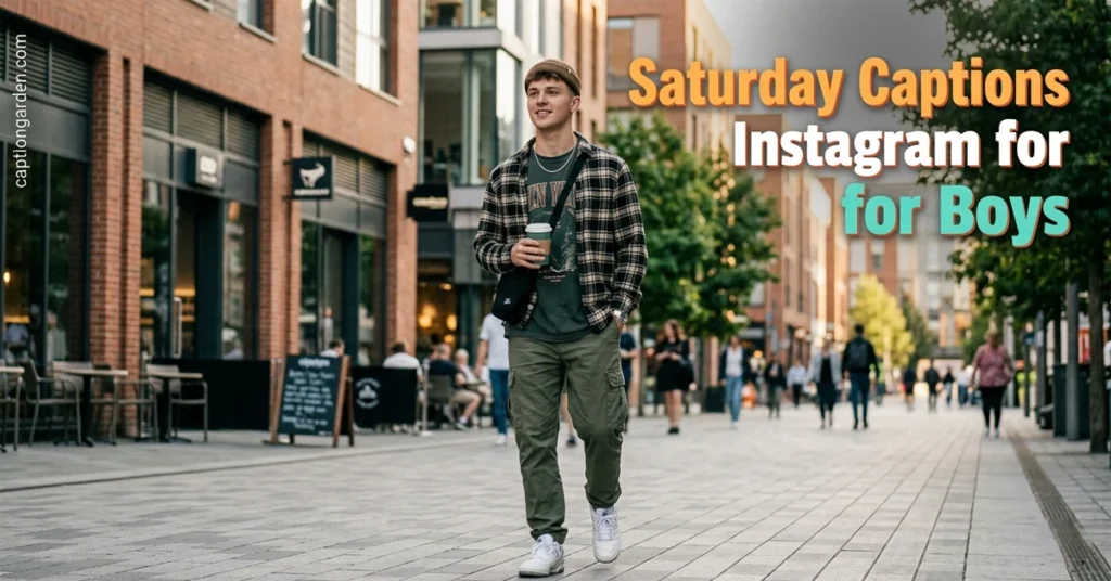 Saturday Captions for Instagram for Boys