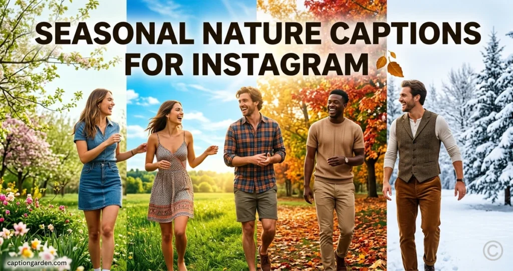 Seasonal Nature Captions for Instagram