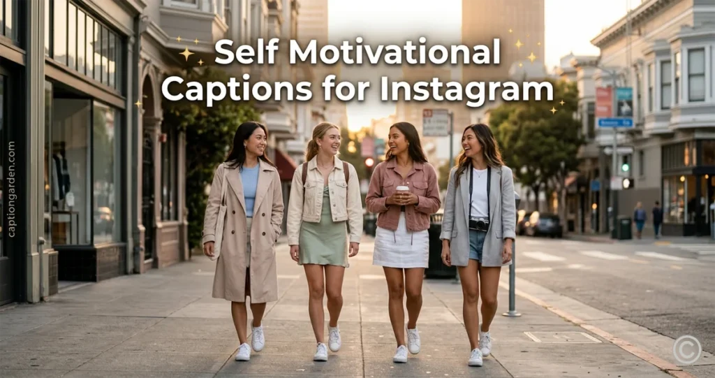 Self Motivational Captions for Instagram