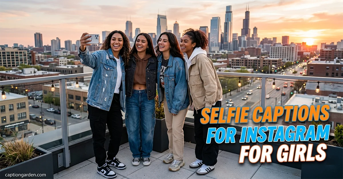 Selfie Captions for Instagram for Girl