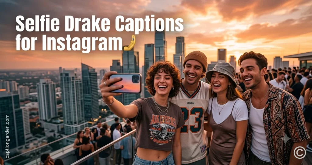 Selfie Drake Captions for Instagram