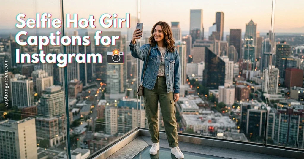 Selfie Hot Girl Captions for Instagram