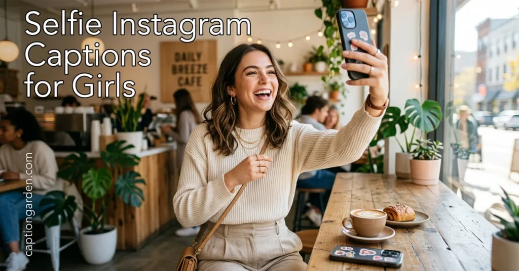 Selfie Instagram Captions for Girls