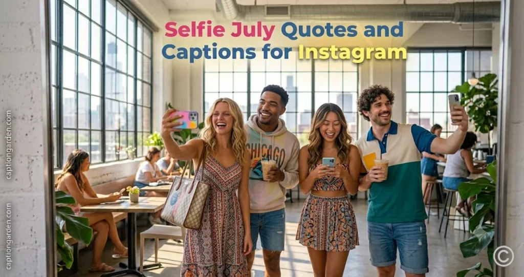 Selfie July Quotes and Captions for Instagram