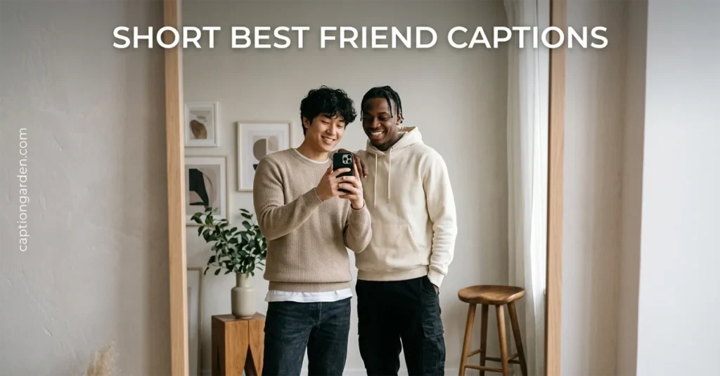 Short Best Friend Captions