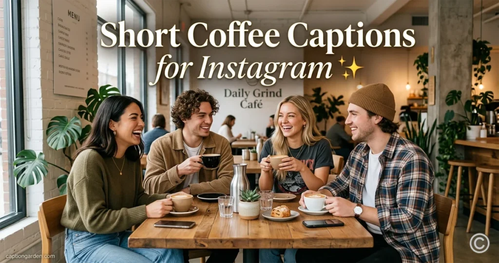 Short Coffee Captions for Instagram