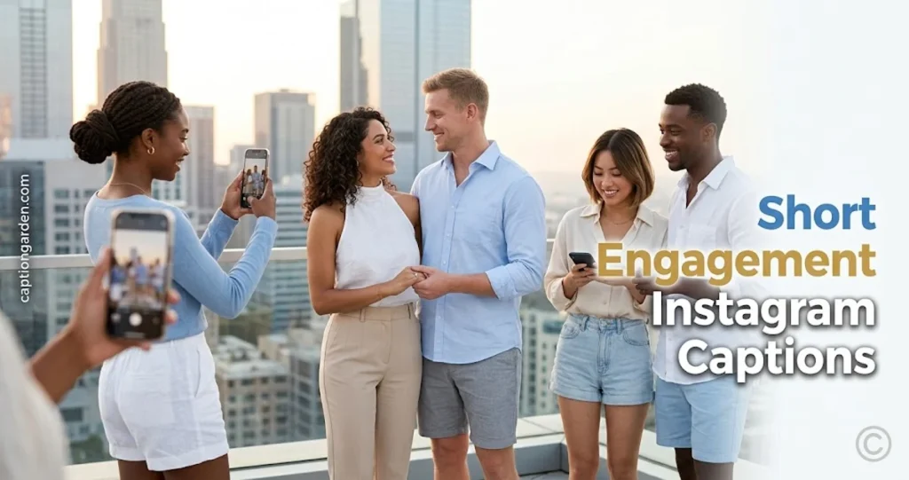 Short Engagement Instagram Captions