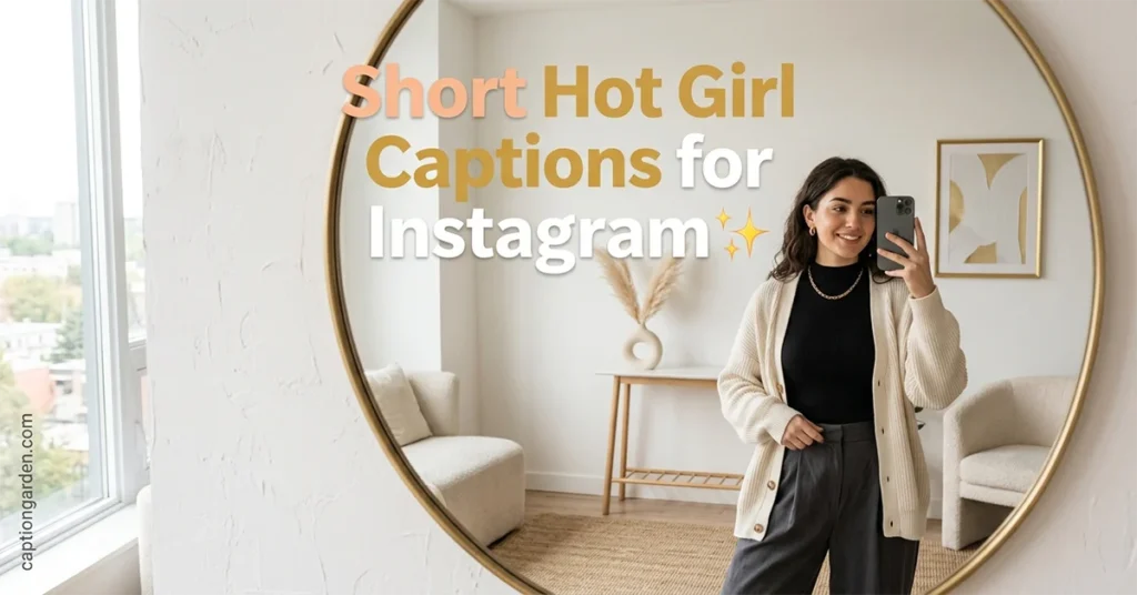Short Hot Girl Captions for Instagram