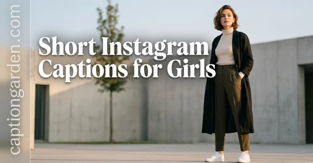Short Instagram Captions for Girls