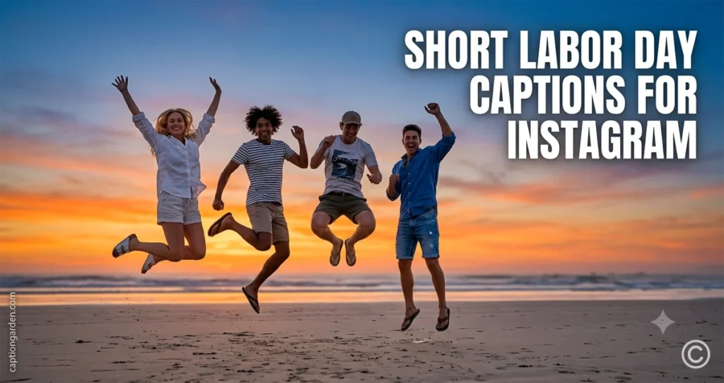 Short Labor Day Captions for Instagram 