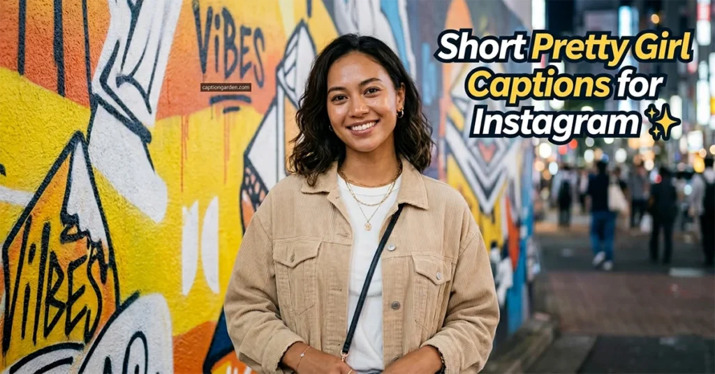 Short Pretty Girl Captions for Instagram