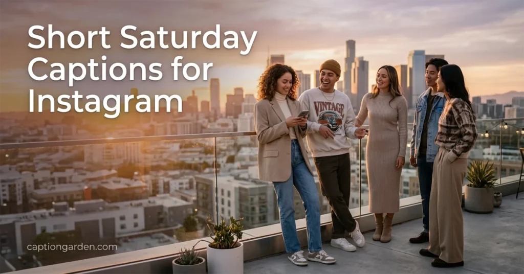Short Saturday Captions for Instagram