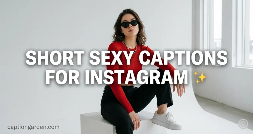 Short Sexy Captions for Instagram