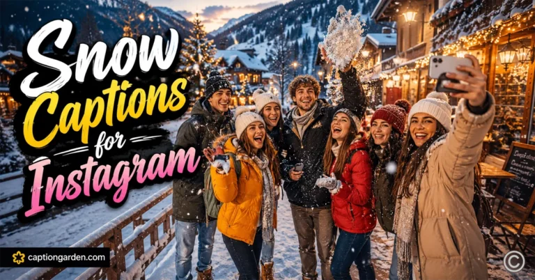 Snow Captions for Instagram