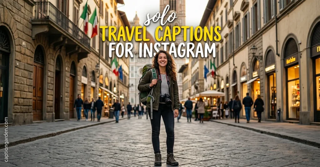 Solo Travel Captions for Instagram