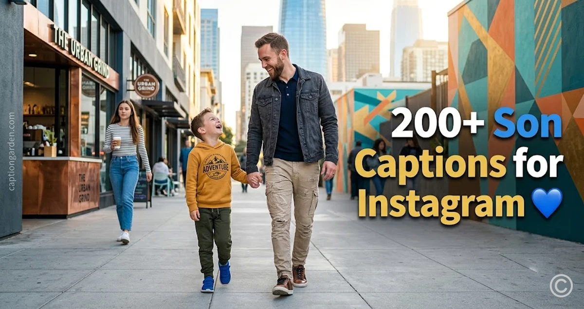 Son Captions for Instagram