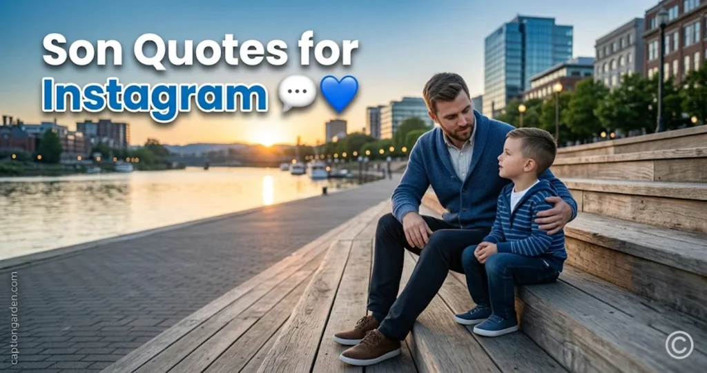 Son Quotes for Instagram