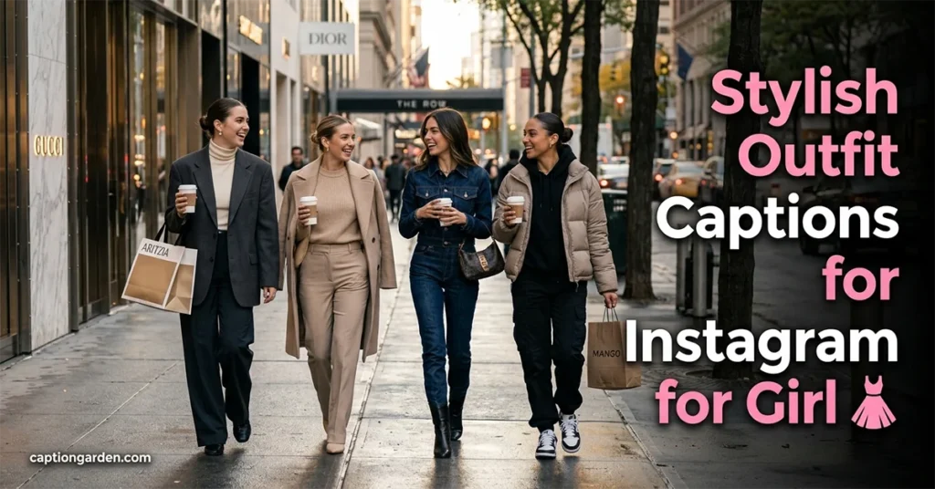 Stylish Outfit Captions for Instagram for Girl