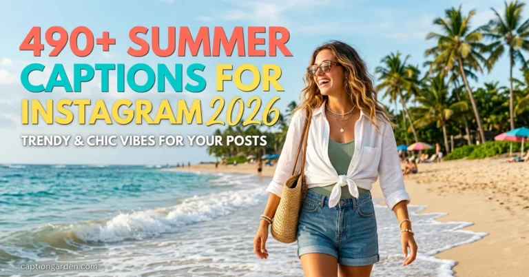 Summer Captions for Instagram
