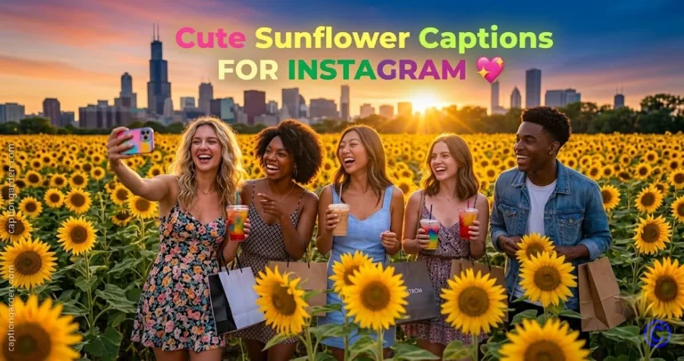 Sunflower Instagram Captions