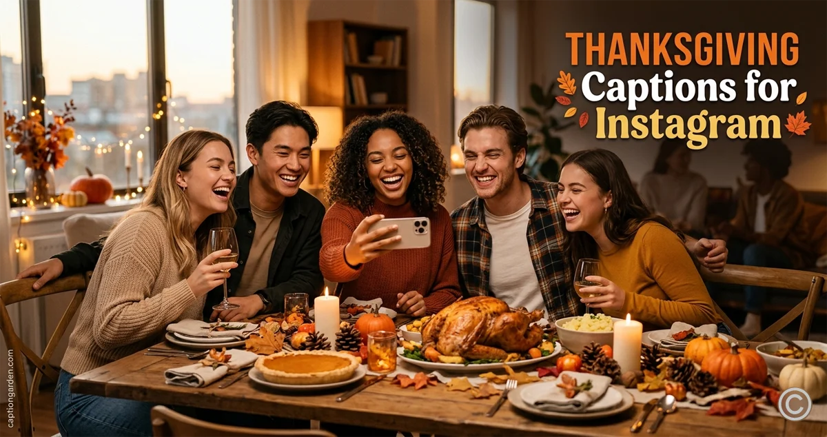 Thanksgiving Captions for Instagram