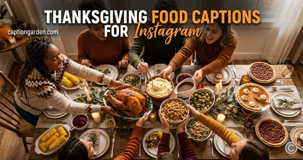 Thanksgiving Food Captions for Instagram