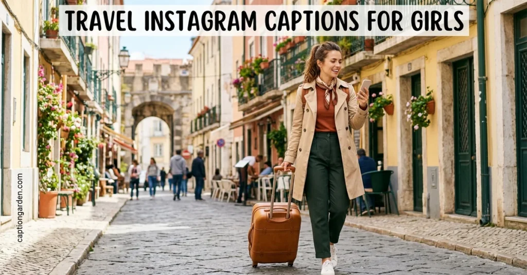 Travel Instagram Captions for Girls 