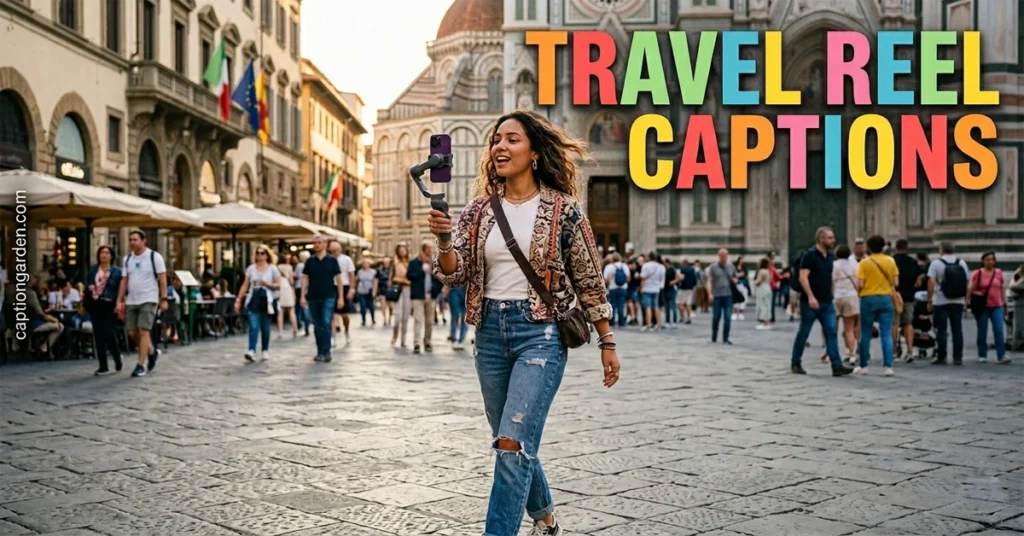 Travel Reel Captions